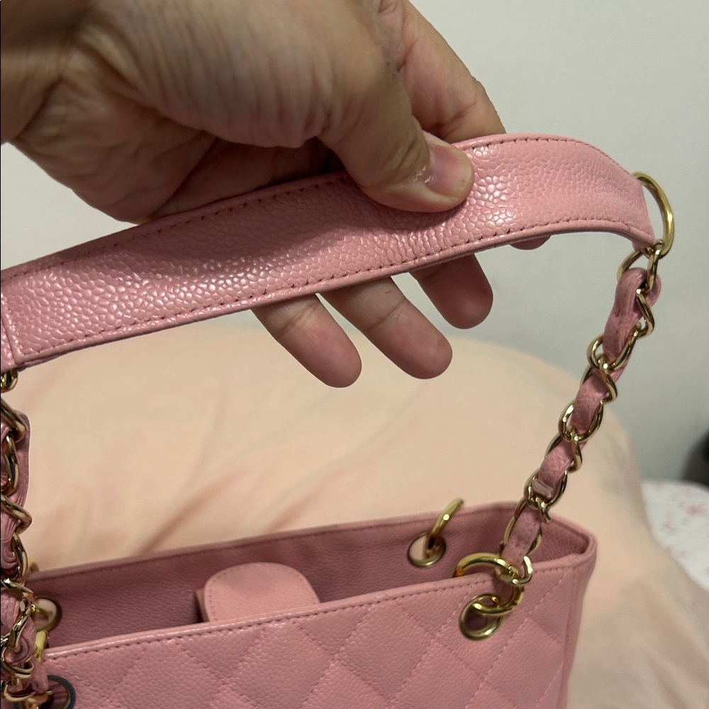 Chanel Pink Quilted Shoulder Bag - Picture 10 of 16